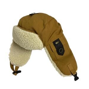 NWT Stetson Trapper Hat Canvas Khaki Size L